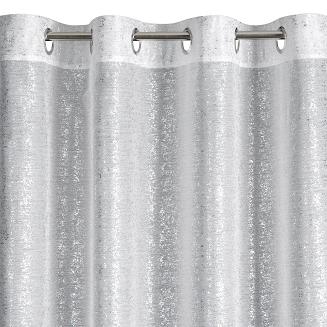 Zasłona gotowa na przelotkach MILY 140x250 Design91 biały