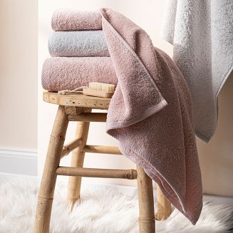 Ręcznik bawełniany gładki HARRY 70x140 różowy