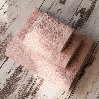 Ręcznik bawełniany gładki HARRY 70x140 różowy