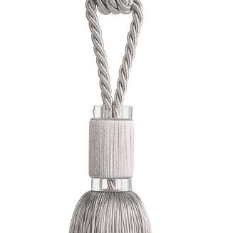 Sznur dekoracyjny do zasłon MILA srebrny