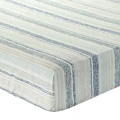 Prześcieradło satynowe z gumką PRINT 200x220 Eurofirany niebieski