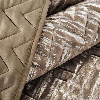 Narzuta dekoracyjna AGATA 170x210 brązowy