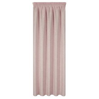 Zasłona gotowa na taśmie JULA2 140x270 Eurofirany pudrowy