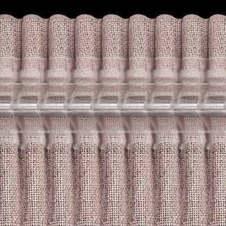 Zasłona gotowa na taśmie JULA2 140x270 Eurofirany pudrowy