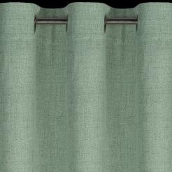 Zasłona gotowa na przelotkach LINDA 140x250 Eurofirany zielony