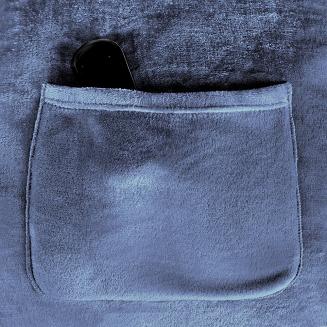 Koc narzuta TV 150x180 Design91 ciemnoniebieski