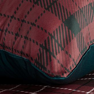 Komplet pościeli świąteczny POS 160x200 Eurofirany bordowy