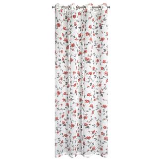 Firana gotowa na przelotkach JENNY 140x250 Eurofirany biały