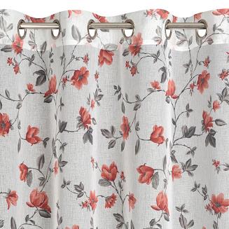 Firana gotowa na przelotkach JENNY 140x250 Eurofirany biały