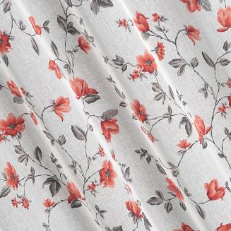 Firana gotowa na przelotkach JENNY 140x250 Eurofirany biały