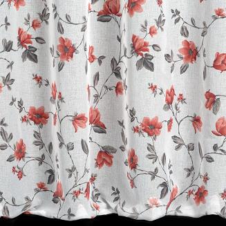 Firana gotowa na przelotkach JENNY 140x250 Eurofirany biały