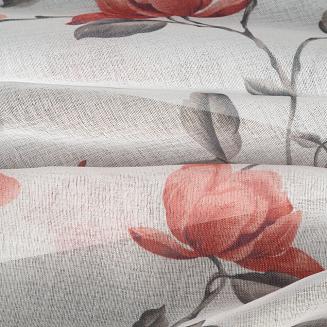 Firana gotowa na przelotkach JENNY 140x250 Eurofirany biały