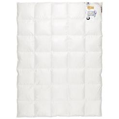 Kołdra puchowa CAŁOROCZNA 135x200 SILVER kremowa 90% puch
