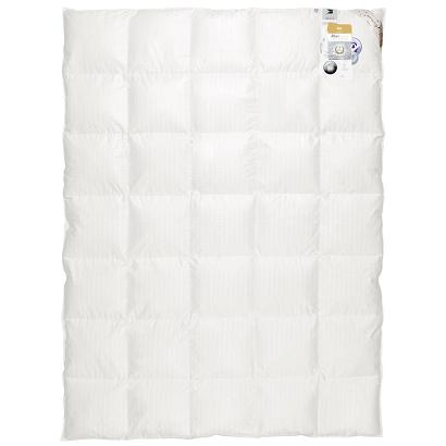 Kołdra puchowa CAŁOROCZNA 135x200 SILVER kremowa 90% puch