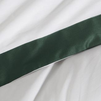 Pościel satynowa B+C.ZI 160x200 Eurofirany biały