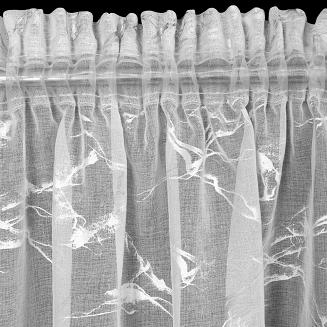 Firana gotowa na taśmie ALINA 140x270 Eurofirany biały