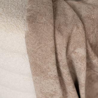 Zasłona gotowa na przelotkach SOFT 140x260 chłodny beżowy