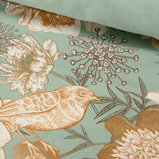 Pościel satynowa 160x200 Eurofirany miętowy