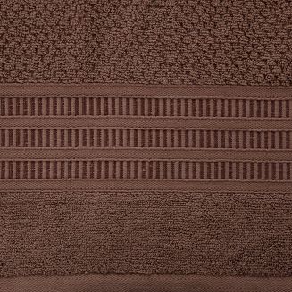 Ręcznik bawełniany ROSITA 50x90 Eurofirany brązowy