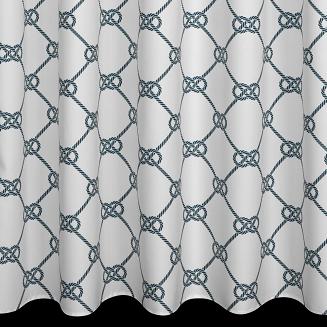 Zasłona gotowa na szelkach GARDEN 155x220 Eurofirany biały