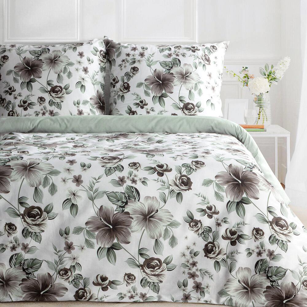 Pościel satynowa SPRING 220x200 Eurofirany biały