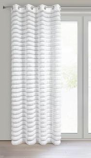 Firana gotowa na przelotkach DANA 140x250 Eurofirany biały