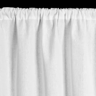 Firana gotowa na taśmie ISAAC 60x150 Eurofirany biały