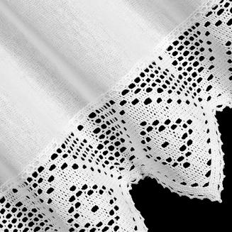 Firana gotowa na taśmie ISAAC 60x150 Eurofirany biały