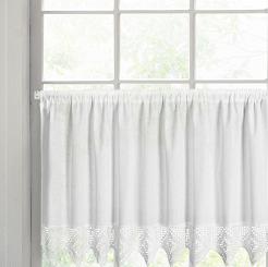 Firana gotowa na taśmie ISAAC 60x150 Eurofirany biały