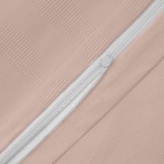 Pościel bawełniana 220x200 MELKOR Darymex różowa w pasy