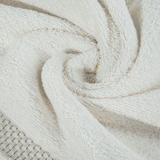 Ręcznik bawełniany NASTIA 50x90 Eurofirany kremowy