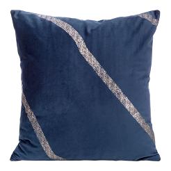 Poszewka dekoracyjna BLINK 45x45 Eurofirany granatowy/jasnozłoty