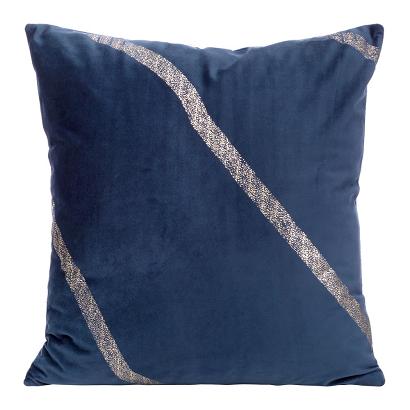Poszewka dekoracyjna BLINK-34 45x45 Eurofirany granatowo/jasnozłota