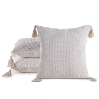 Poszewka dekoracyjna BOHO 45x45 Eurofirany beżowy