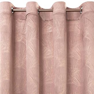 Zasłona gotowa na przelotkach ZAS 140x250 Pierre Cardin Eurofirany szary