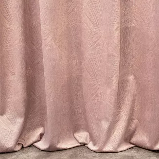 Zasłona gotowa na przelotkach ZAS 140x250 Pierre Cardin Eurofirany szary