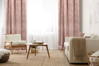 Zasłona gotowa na przelotkach ZAS 140x250 Pierre Cardin Eurofirany szary