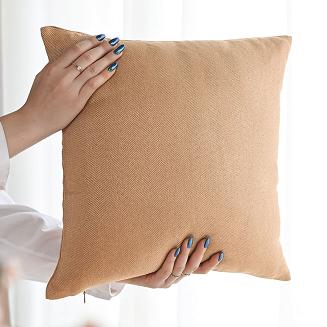 Poszewka dekoracyjna JODEŁKA 40x40 ciemnobeżowa