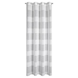 Zasłona gotowa na przelotkach AGATA 140x250 Eurofirany biały