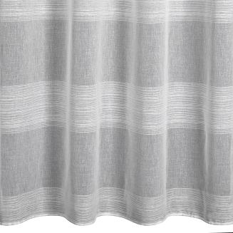 Zasłona gotowa na przelotkach AGATA 140x250 Eurofirany biały