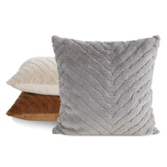 Poszewka dekoracyjna KATE 45x45 Eurofirany ciemnobeżowy