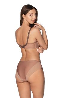 Biustonosz GAIA Semi-Soft Elena 1107 półusztywniany brązowy (mokka)