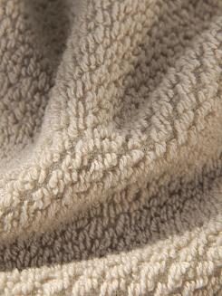 Ręcznik bawełniany o ryżowej strukturze Loren 30x30 beżowy