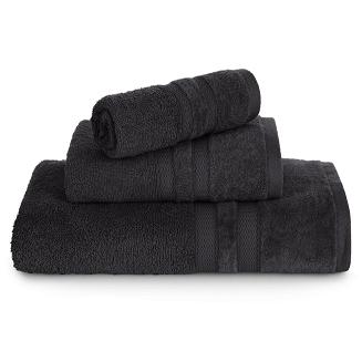 Ręcznik bawełniany PORTO 70x140 Eurofirany czarny