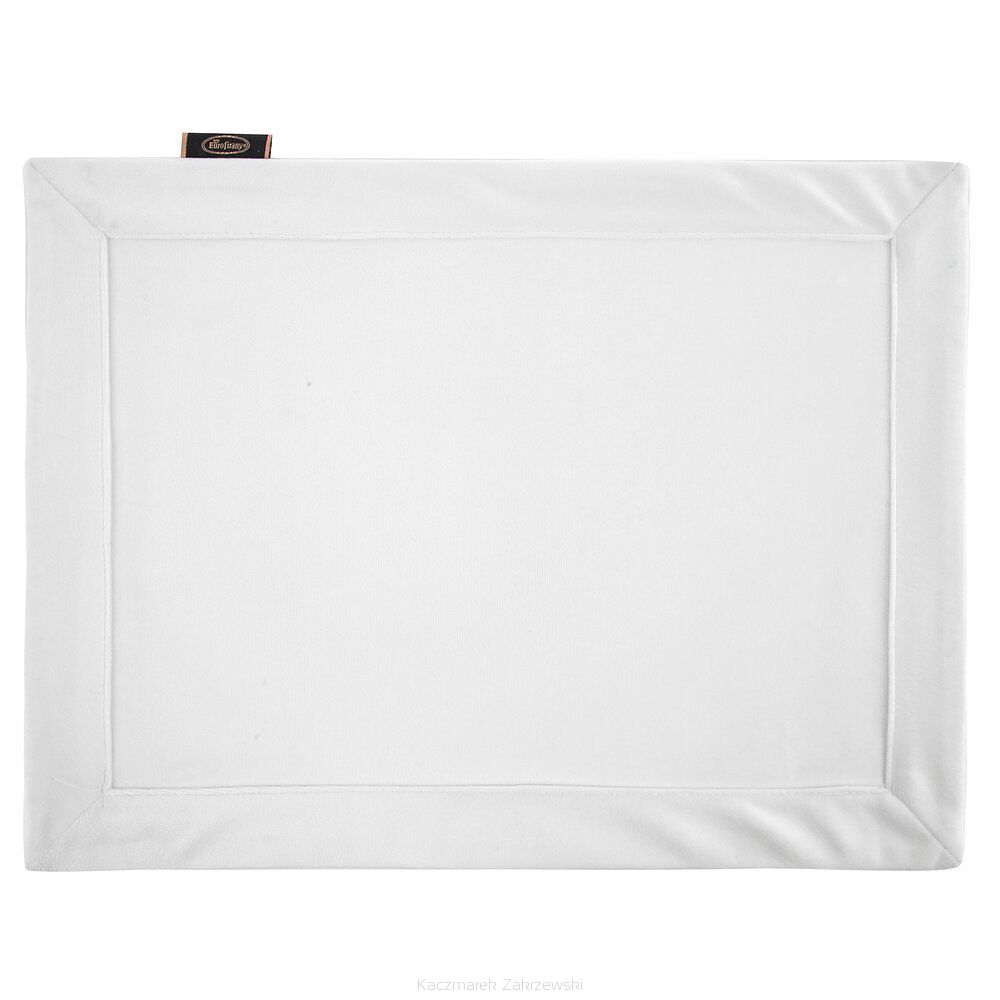 Obrus dekoracyjny VELVET 30x40 Eurofirany biały