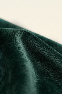 Prześcieradło polarowe z gumką MIŚ Fluffy 120x200 mikrofibra zielone