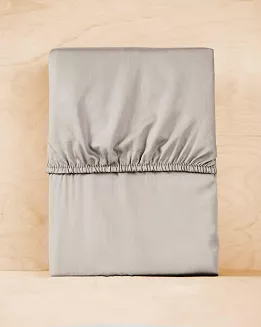 Prześcieradło Satyna Pure Beżowe 120X200 Zg