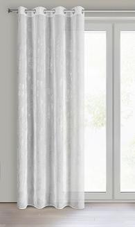 Zasłona gotowa na przelotkach MIA Eurofirany biały