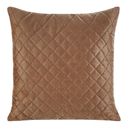 Poszewka dekoracyjna LUIZ-3 40x40 Design91 ceglana w geometryczny wzór