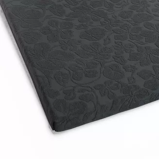 Prześcieradło frotte bez gumki Tulipan 150x205 ZWOLTEX grafitowy GRUBE